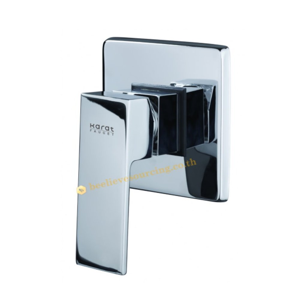 KF-25-860-50 Karat Faucet ก๊อกผสมฝังผนังก้านโยกสำหรับฝักบัวก้านแข็ง