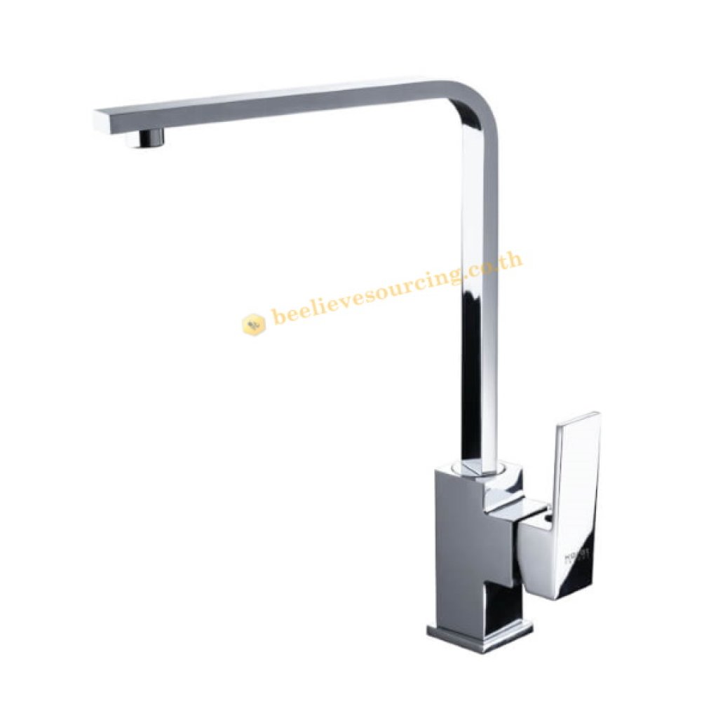 KF-25-927-50 Karat Faucet ก๊อกซิงค์ผสมแบบก้านโยกติดบนเคาน์เตอร์