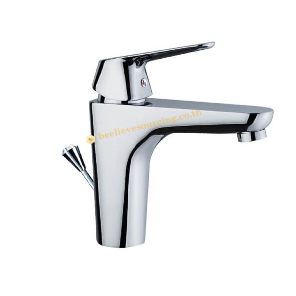 KF-30-620-50 Karat Faucet ก๊อกผสมอ่างล้างหน้าแบบก้านโยก พร้อมป๊อปอัพ