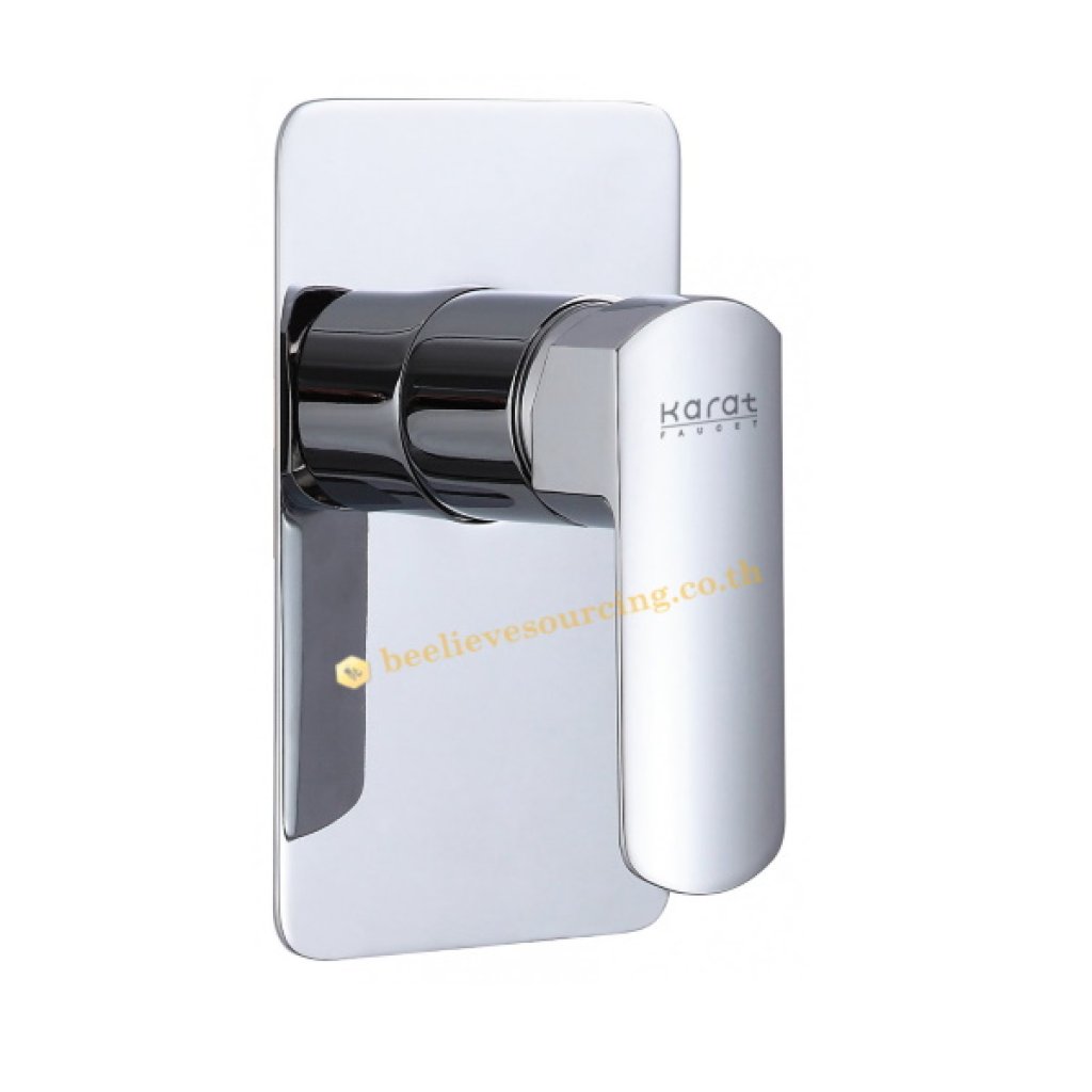 KF-43-860-50 Karat Faucet ก๊อกผสมฝังผนังแบบก้านโยกสำหรับฝักบัวก้านแข็ง