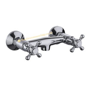 SW81-50C Karat Faucet ก๊อกผสมยืนอาบติดผนังสำหรับฝักบัวสายอ่อน