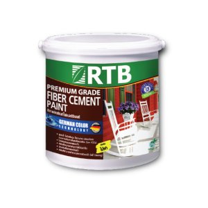 RTB สีทาไม้ฝาไฟเบอร์ซีเมนต์ ทึบแสง 3.785 ลิตร