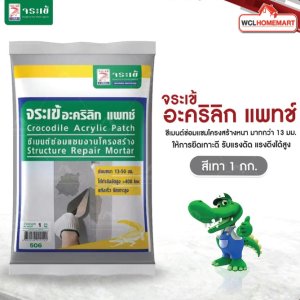 จระเข้ อะคริลิก แพทช์ ขนาด 1 กก.