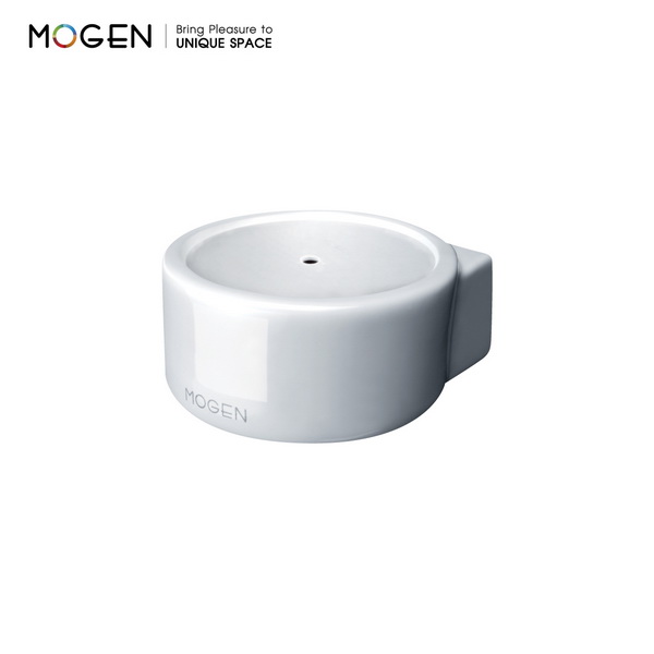 MOGEN ที่วางสบู่เซรามิคทรงกลม รุ่นAC32