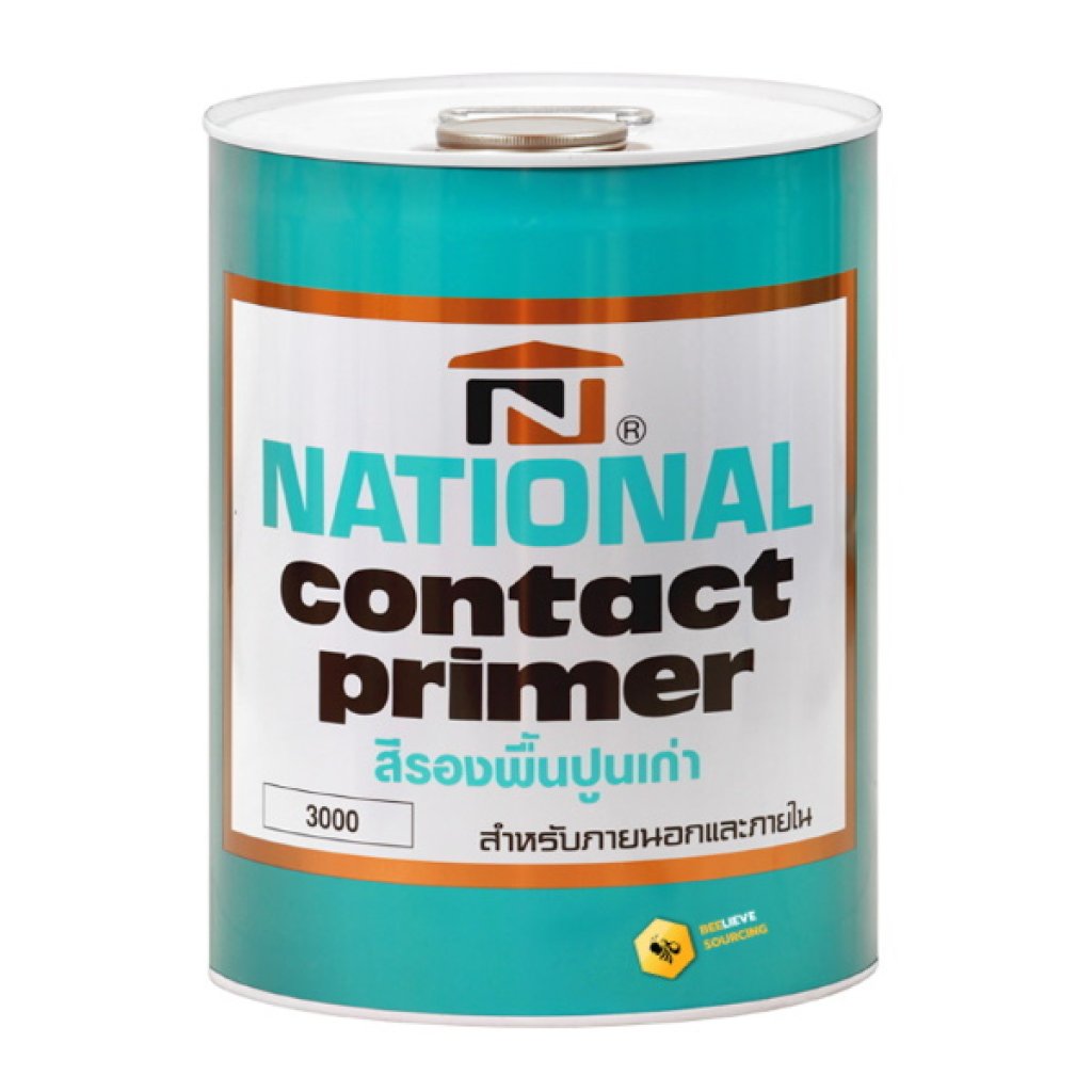 NATIONAL สีรองพื้นปูนเก่า #3000-16.5 ลิตร