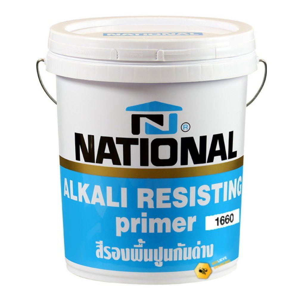 NATIONAL สีรองพื้นปูนกันด่าง P-1660-18L