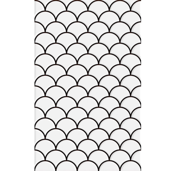 FA-N 25x40 เมอร์เมด ไลน์-ดำ (A)