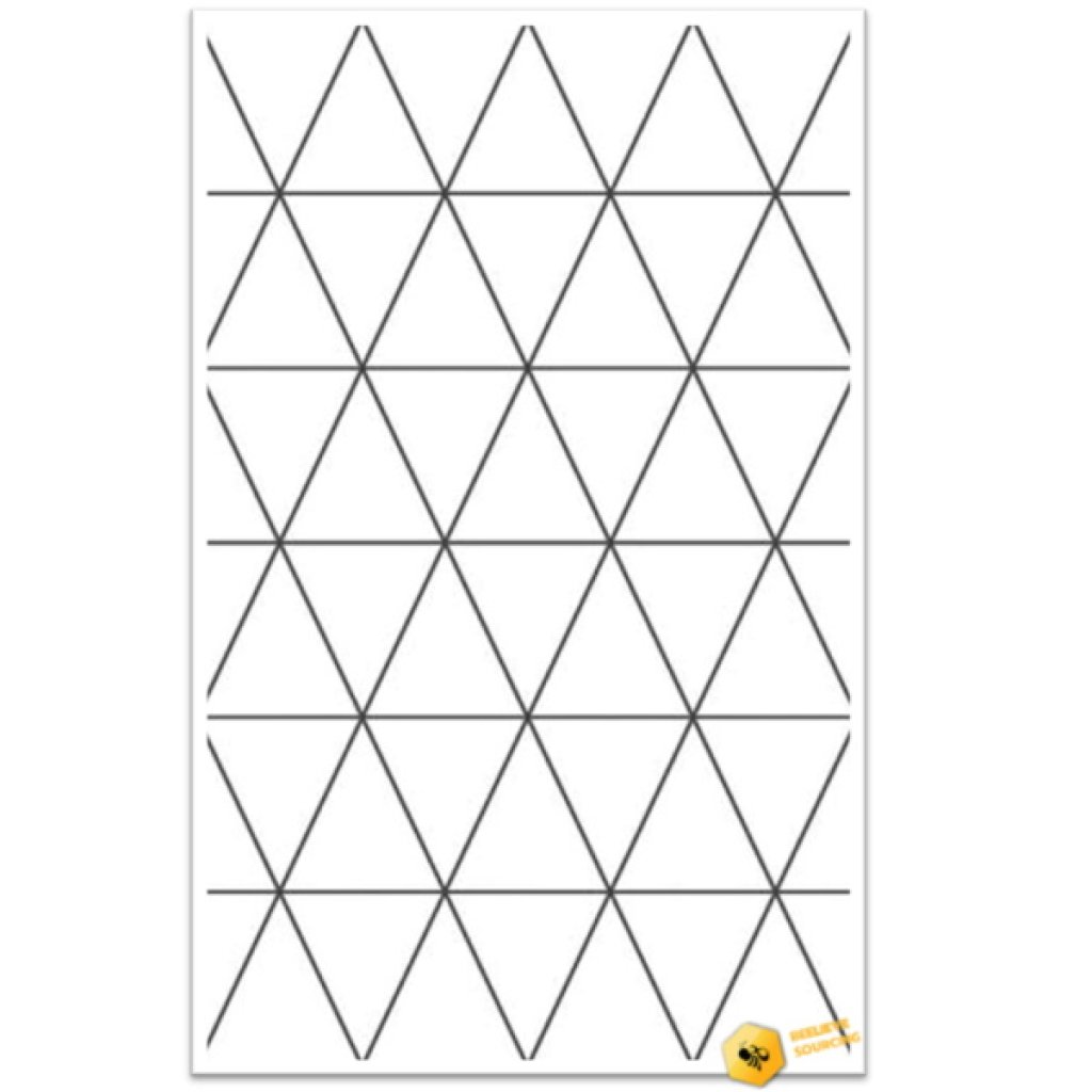 SA-N 10x16 ฉัตรฟ้า-ขาว (A)