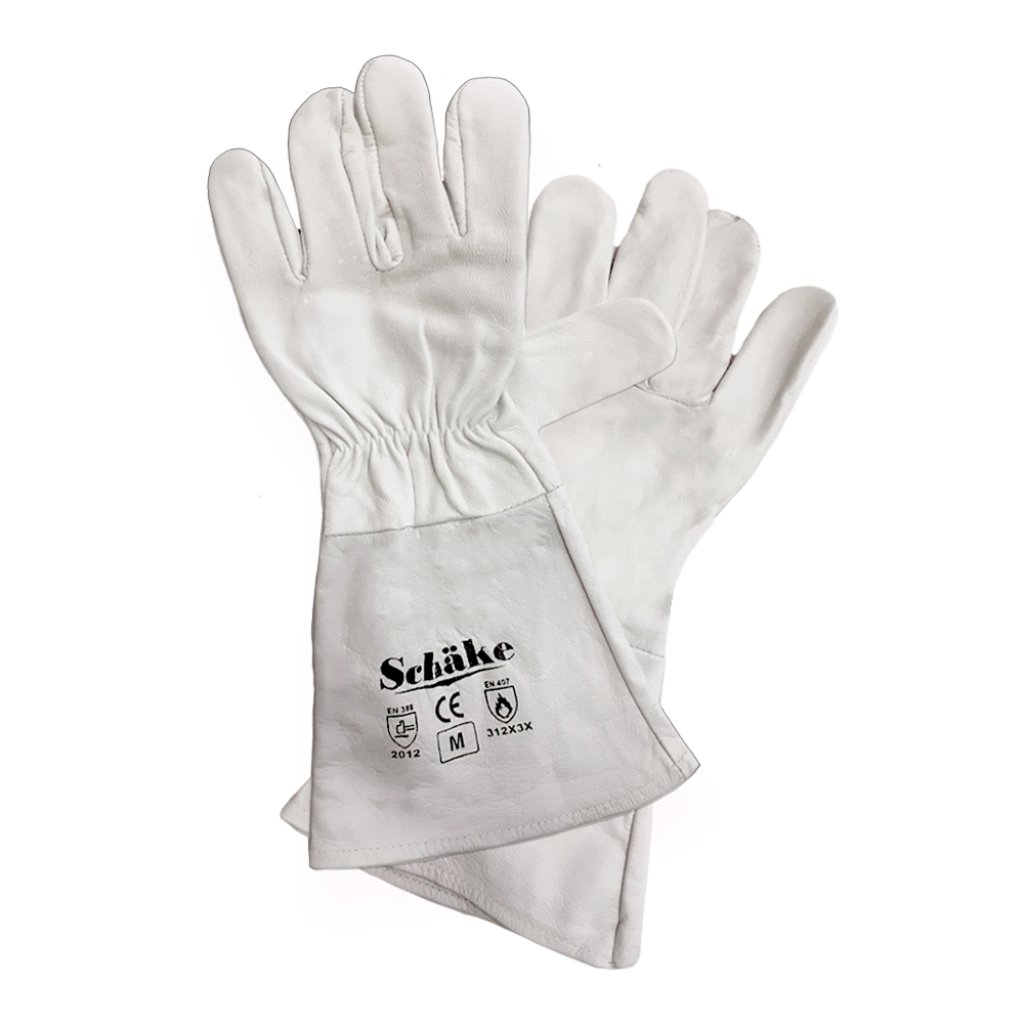 Schake ถุงมือหนังแพะ Full Grain 35cm.
