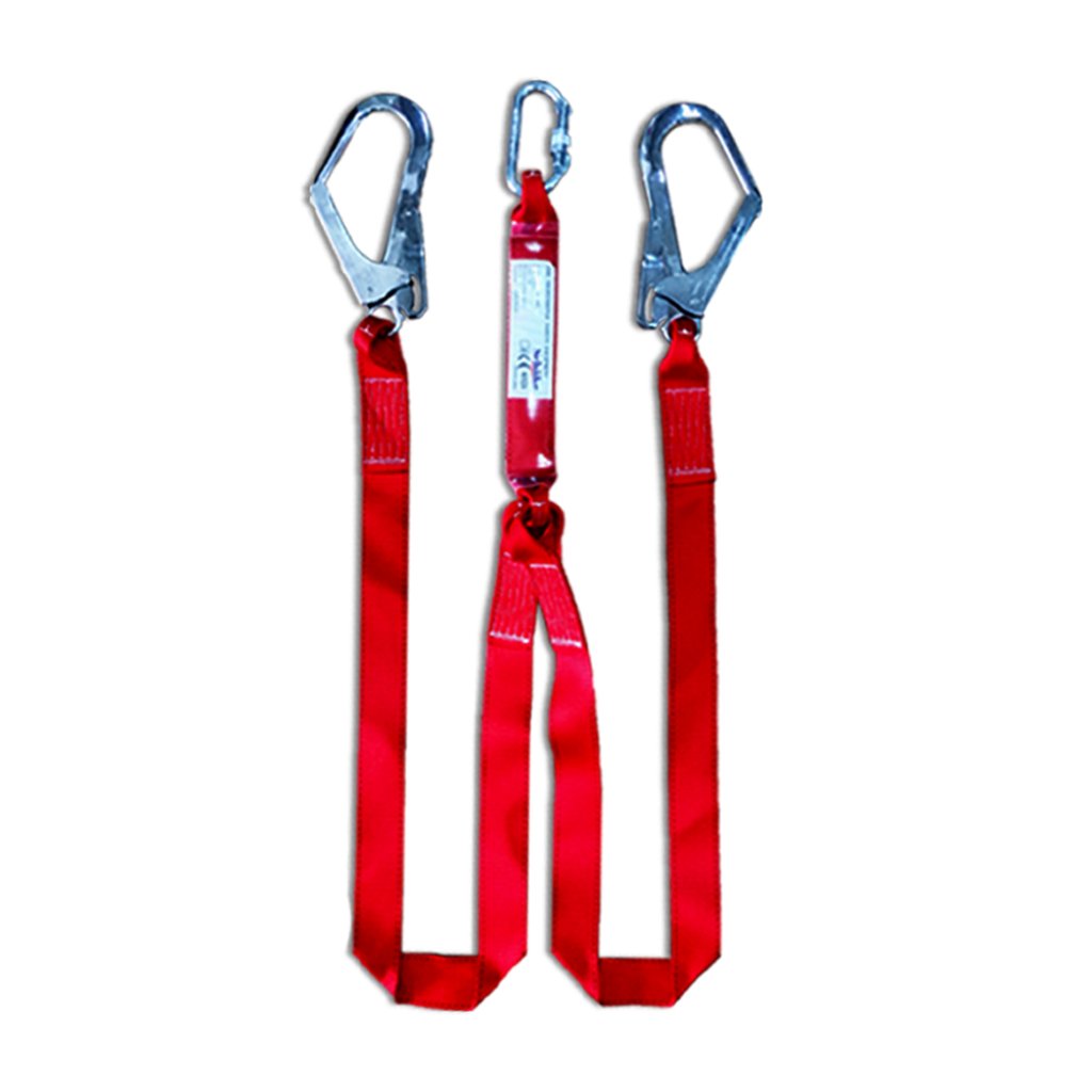 Schake Lanyard 2Hook Absorber เชือกช่วยชีวิต 2ตะขอ 2เมตร