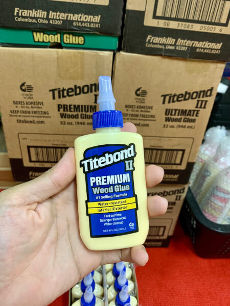 Titebond Premium II 4 oz กาวงานไม้ - Image 2