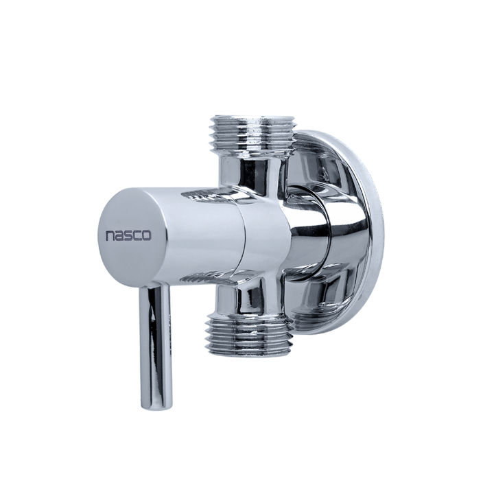 วาล์วเปิด-ปิดน้ำ ขนาด 1/2 นิ้ว แบบ3ทาง FP-4206-SP NASCO