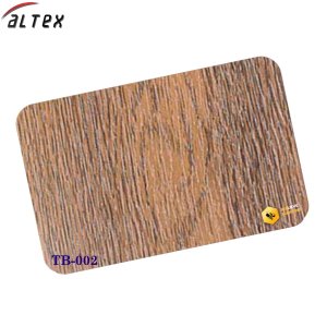 ALTEX แผ่นอลูมิเนียมคอมโพสิต TB 002-Thai Teak