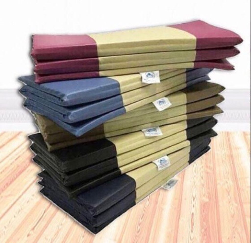 Picnic ฟองน้ำอัด หุ้มPVC 5พับ 3.5ฟุต