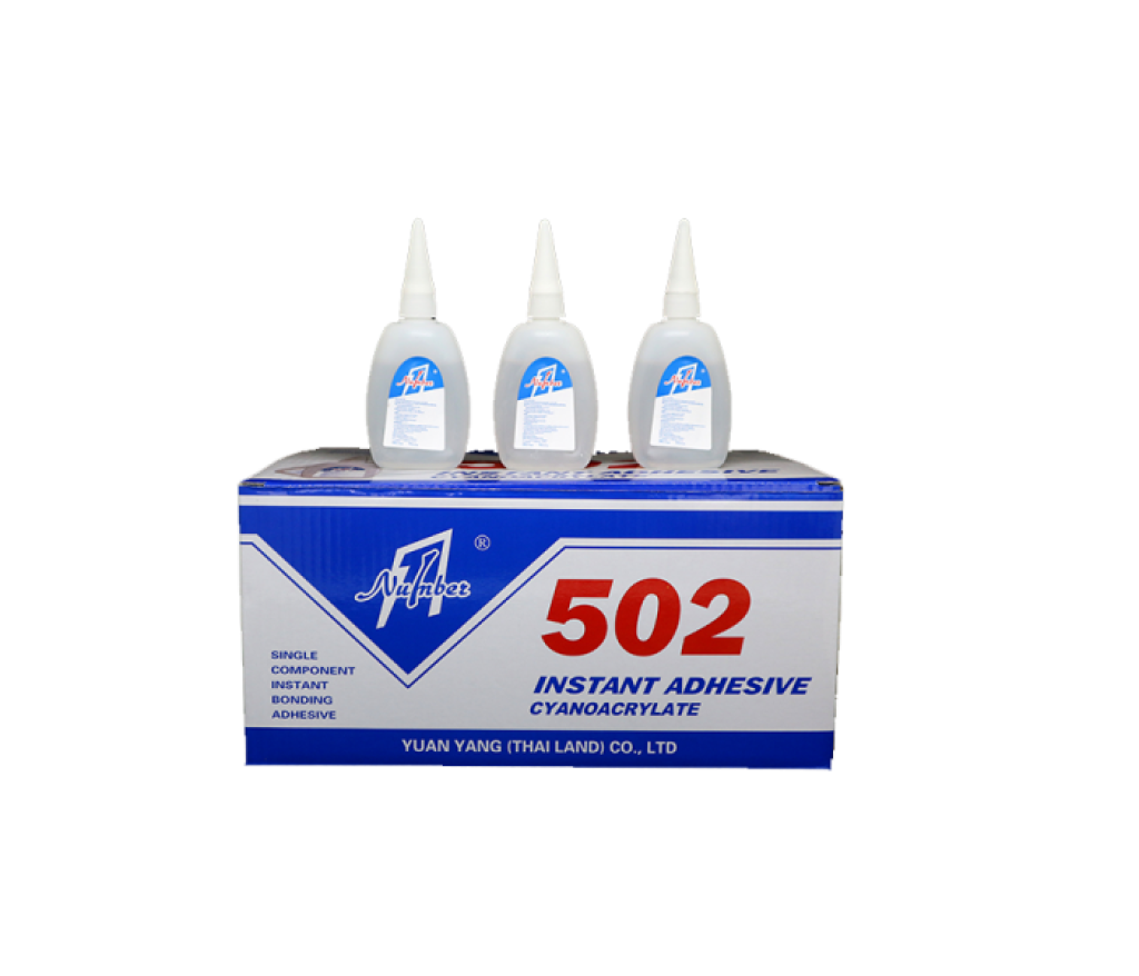 กาวร้อน Number 1 ปริมาณ 50 หลอด (ยกลัง 360 หลอด)
