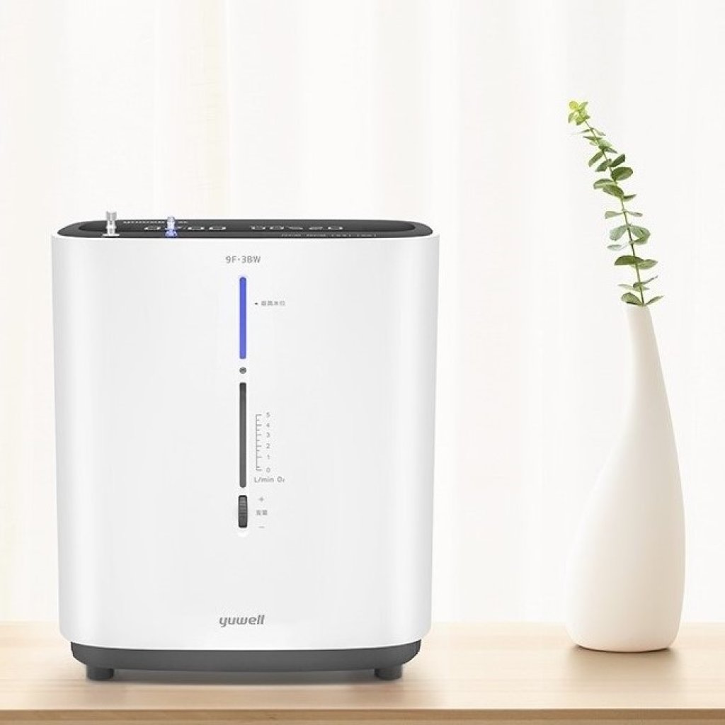 เครื่องผลิตออกซิเจน 3ลิตร Yuwell รุ่น9F-3BW-มีเสียงพูด