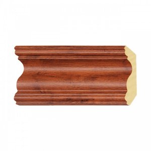 ไม้บัวYES Moulding บัวบน สีไม้มะค่า BB003-2