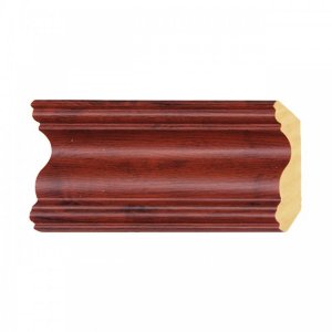 ไม้บัวYES Moulding บัวบน สีไม้แดง BB003-3