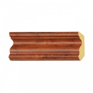 ไม้บัวYES Moulding บัวบน สีไม้มะค่า BB004-2
