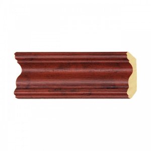 ไม้บัวYES Moulding บัวบน สีไม้แดง BB004-3