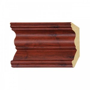 ไม้บัวYES Moulding บัวบน สีไม้แดง BB006-3