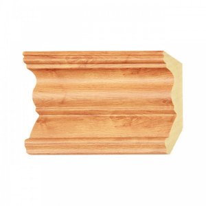 ไม้บัวYES Moulding บัวบน สีไม้สักอ่อน BB006-4
