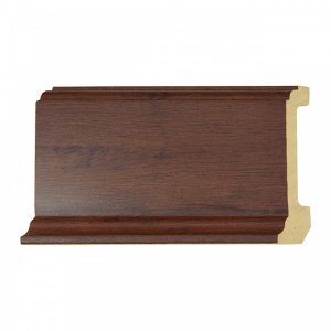 ไม้บัวYES Moulding บัวล่าง สีไม้สัก BL003-1
