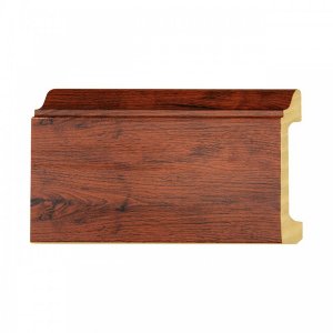ไม้บัวYES Moulding บัวล่าง สีไม้มะค่า BL004-2