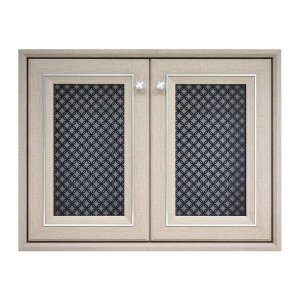 บานซิงค์คู่ CC8060-31 สีแฟบริค บราวน์ 85.5x65.5x10 cm.