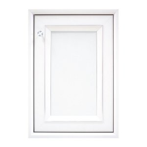 บานซิงค์เดี่ยว CD4060-06 สีขาว 45.5x65.5x10 cm.
