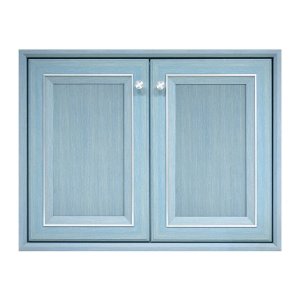 บานซิงค์คู่ CD8060-25 สีดาร์ค ทีล 85.5x65.5x10 cm.