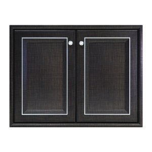 บานซิงค์คู่ CD8060-35 สีมิสทิค แบล็ค 85.5x65.5x10 cm.