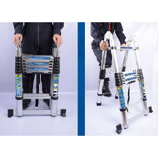 บันไดอลูมิเนียม อเนกประสงค์ยืดหดได้ รับน้ำหนักได้ 150กก. - Image 2