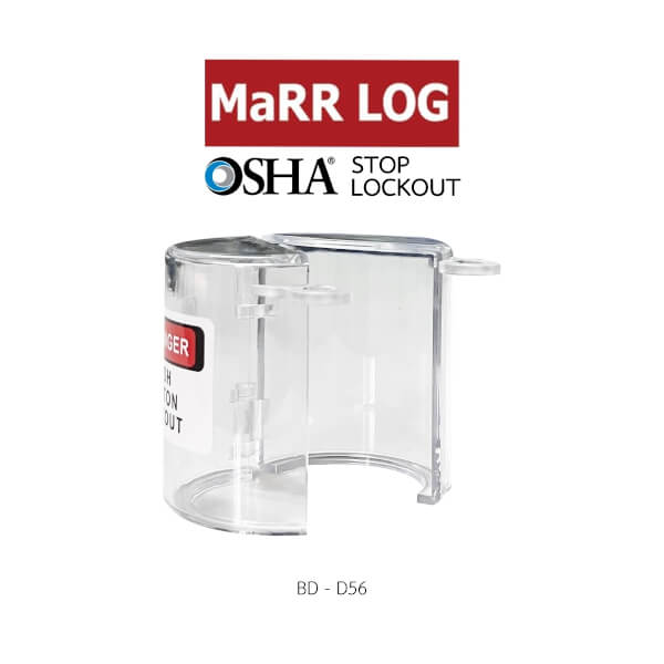 ล็อคปุ่มหยุดฉุกเฉิน Emergency Stop Push Button Lockout BD-D56 ( MaRR LOG ) - Image 3