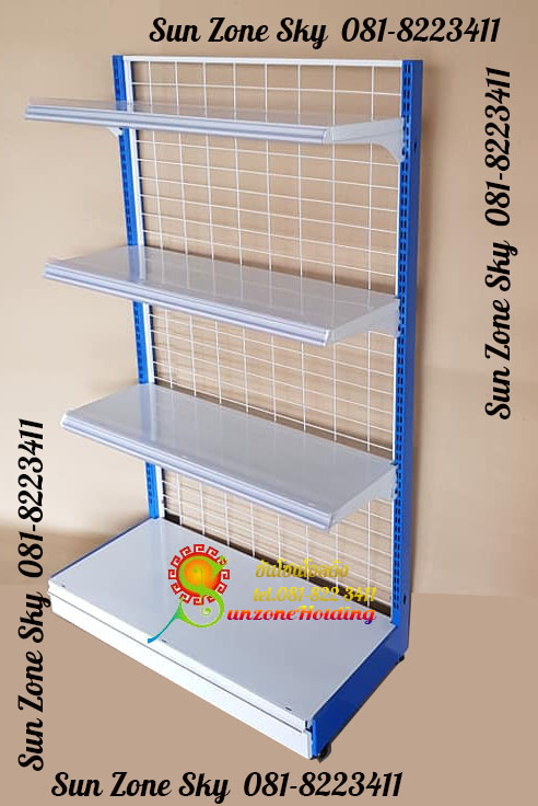 ชั้นวางสินค้าหน้าเดียวขนาด 90x150 ซม.