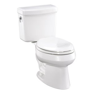 KOHLER สุขภัณฑ์แบบสองชิ้น รุ่นพินัวร์ สีขาว K-11458X-0