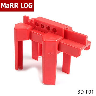 ตัวล็อคบอลวาล์วแบบปรับได้ เหมาะกับวาล์ว 1/2 นิ้ว (13 มม.) ถึง 2 นิ้ว (64 มม.) Adjustable Ball Valve Lockout BD-F01 MaRR LOG - Image 3