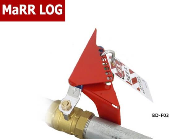 อุปกรณ์ล็อคบอลวาล์วเหล็กมาตรฐานขนาดเล็ก Standard Steel Ball Valve Lockout BD-F03 MaRR LOG ขนาด 1/4 นิ้ว - 1 นิ้ว หรือ สำหรับท่อ 6.35mm-25.4mm - Image 6