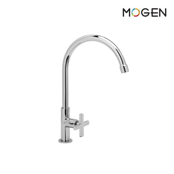 MOGEN SP206 ก๊อกน้ำเย็นอ่างล้างหน้า ทรงโค้ง