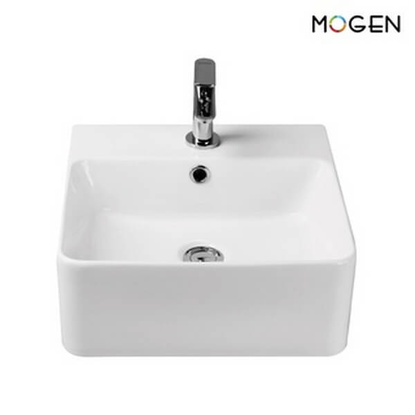 MOGEN MA513 (W) อ่างล้างหน้า ชนิดแขวนผนัง สีขาว