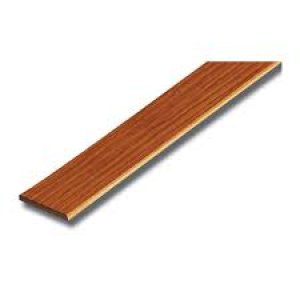 ไม้ระแนงสักทองประกายเงา รุ่นลายไม้ประกายเงา เอสซีจี ขนาด 7.5x300x0.8 ซม.