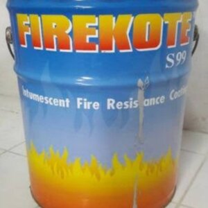 สีกันไฟ สีทนไฟ Firekote S-99 สีเทา