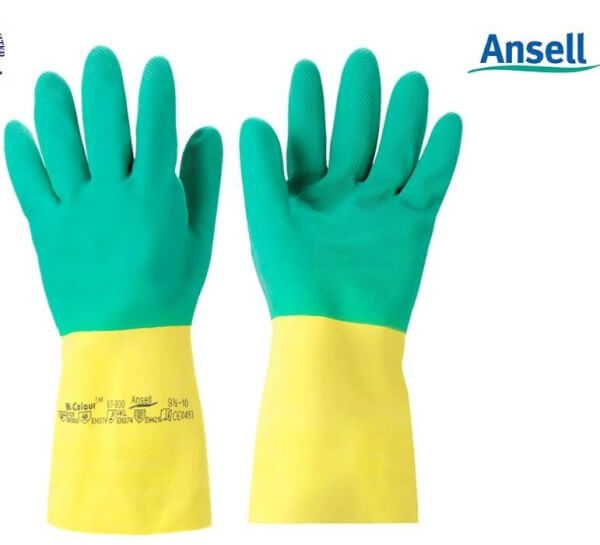 ถุงมือยางผสมนีโอพรีน Ansell รุ่น87-900 ไซส์ L-9