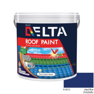 DELTA Roof Paint สีทาหลังคา R-3015 Med Blue