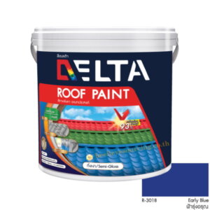 DELTA Roof Paint สีทาหลังคา R-3018 Early Blue