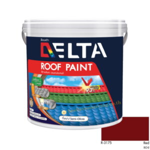 DELTA Roof Paint สีทาหลังคา R-3175 Red