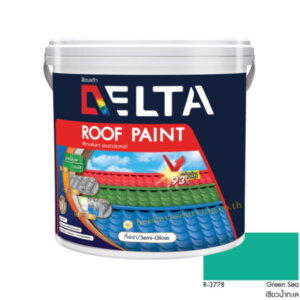 DELTA Roof Paint สีทาหลังคา R-3778 Green Sea