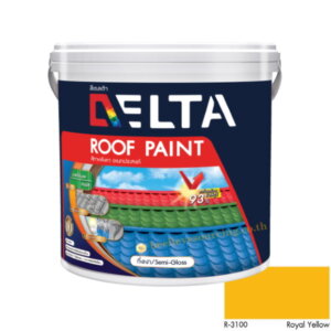 DELTA Roof Paint แม่สี R-3100 Royal Yellow