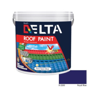 DELTA Roof Paint แม่สี R-3300 Royal Blue