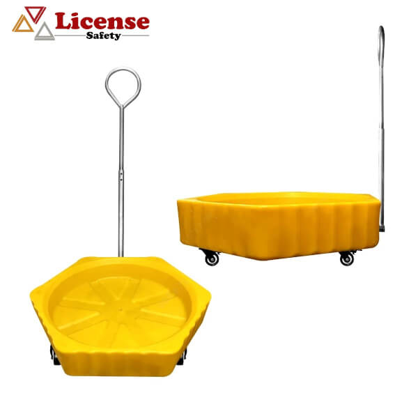รถเข็นถังควบคุมการรั่วไหล Spill Control Drum Cart - Image 5